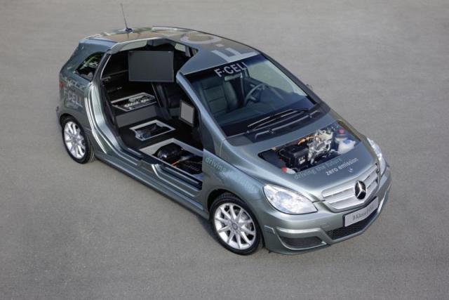 fuel cell in Mercedes